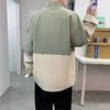 长袖衬衫男士2022秋季新款韩版潮流宽松休闲工装商务上衣男 商品缩略图3