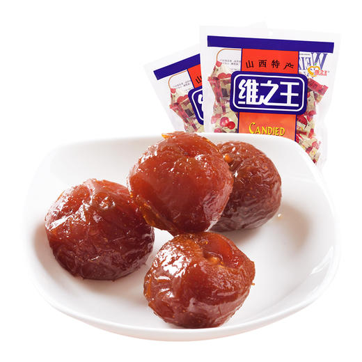 维之王山楂蜜饯  山西特产山楂凉果果脯零食食品山楂果球388g 商品图2