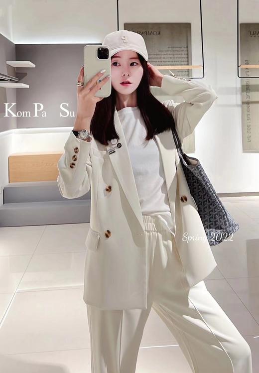 卡帕苏宽松短板纯棉外套 K122059 商品图3