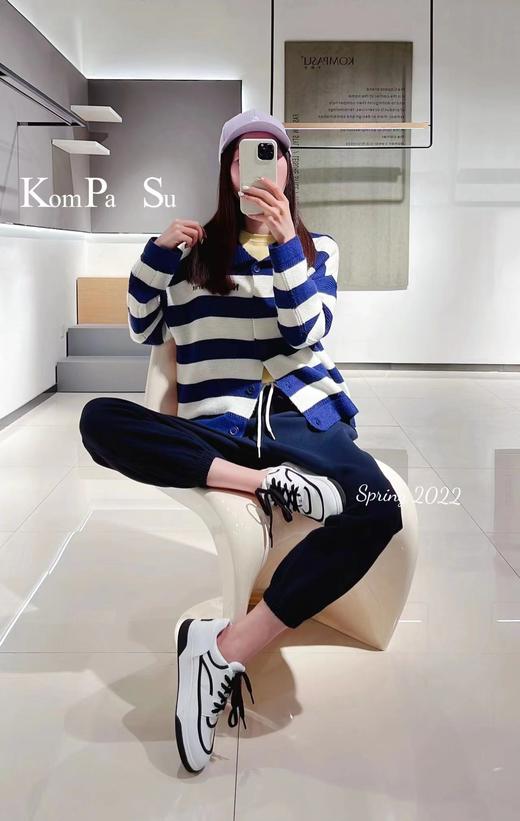 卡帕苏时尚条纹开衫 KB117012 商品图3