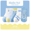 【5双装 触感柔软 舒适透气】儿童袜子宝宝袜子春夏新款网眼轻薄吸汗童袜1-12岁中大童棉袜 商品缩略图5