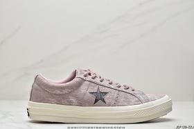 匡威Converse One Star一星系列翻毛皮板鞋165066C男女鞋