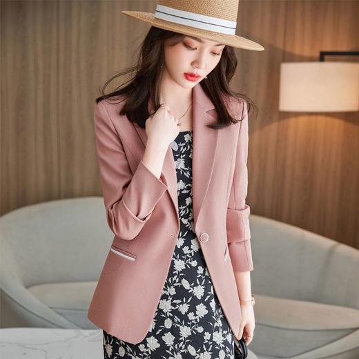 2022新款高级感炸街设计感今年流行小西服上衣（不含胸花） TYL9619 商品图0