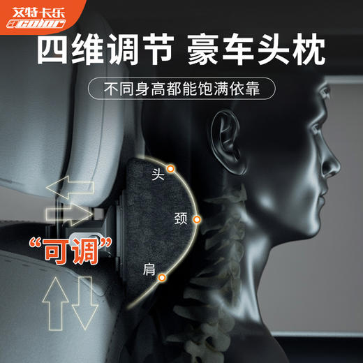 艾特卡乐  汽车机械枕头 商品图2