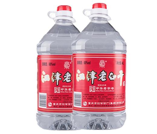 桶装几江60°老白干4LX4 商品图0