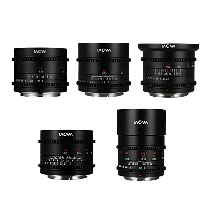老蛙超广角大光圈/微距电影镜头M4/3系列