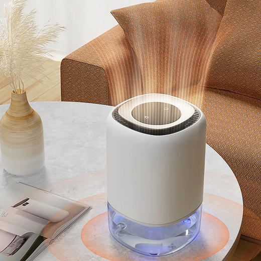 【回南天chu湿神器】海说半导体家用chu湿机Q4 荣获红点设计奖 小夜灯设计 轻音低噪 1.4L全透明水箱 商品图2