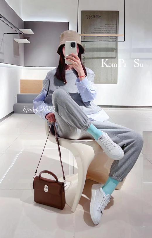 卡帕苏时尚个性拼接卫衣 K111019 商品图5