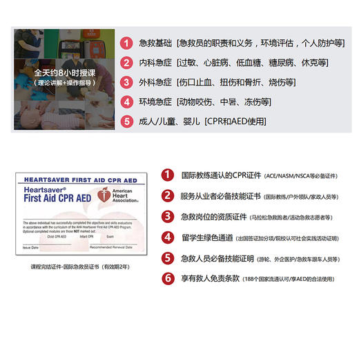 AHA认证急救培训1月班 商品图3