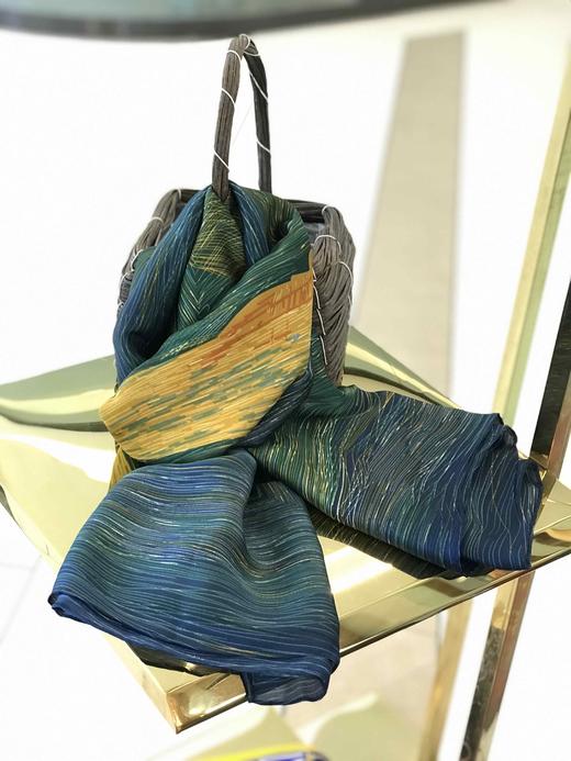 优品堂《轻吟花语》140×140大方巾 商品图2