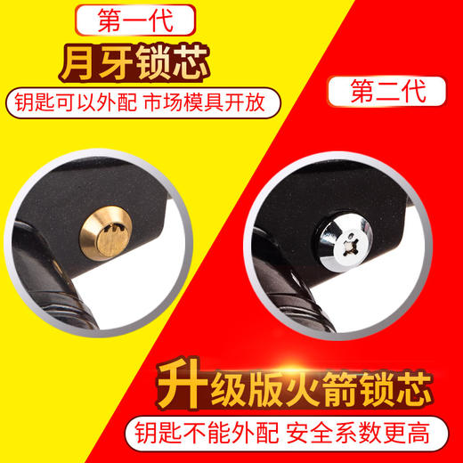 金盾  方向盘锁，防盗车头锁 商品图3