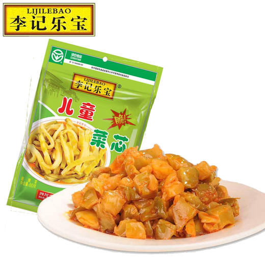 【要你型】80g李记乐宝儿童菜芯 开胃下饭菜 商品图0