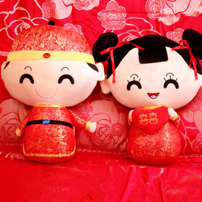 【6F】堂皇 送全套枕芯 !!!婚庆连生贵子六件套结婚婚房喜被  送全套芯+五子登科礼 商品图7