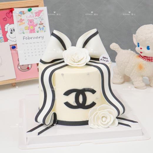 小香风山茶花造型蛋糕 商品图1