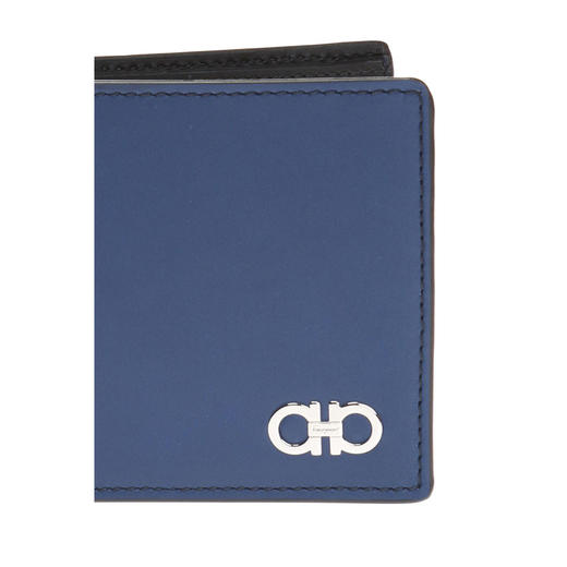 FERRAGAMO 菲拉格慕 男士票夹 蓝色 66 A093 686586 商品图3