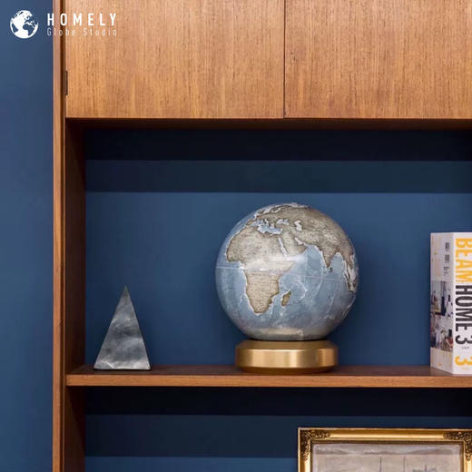 宏微地球地球仪摆件书房客厅样板间办公室装饰品商务开业乔迁礼品 商品图1