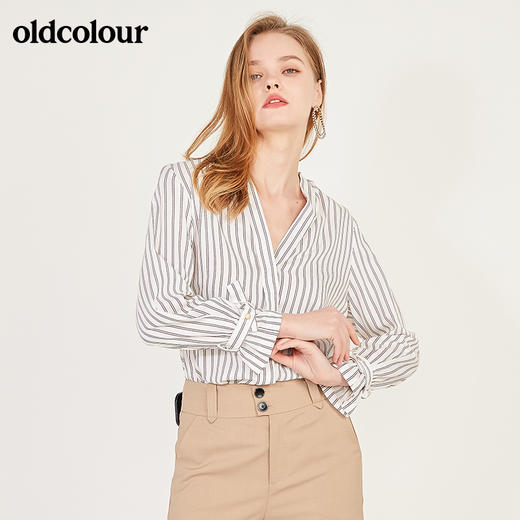 oldcolour2021春季长袖衬衫女N12013265 商品图0