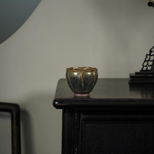 龙德堂陶艺 《星月天目盏·百财》150cc (库存询客服) 商品图2