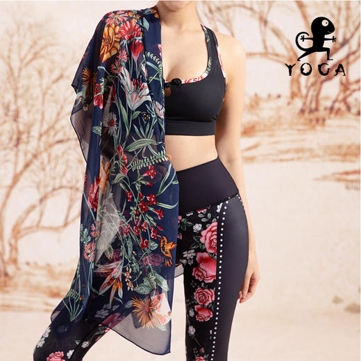 【2202SJ135丝巾】民族风印花丝巾百搭【5天发货】 商品图0