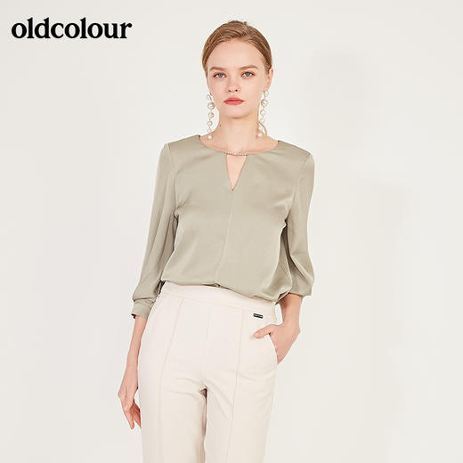 oldcolour2021春季长袖套头衫女N12013280 商品图1