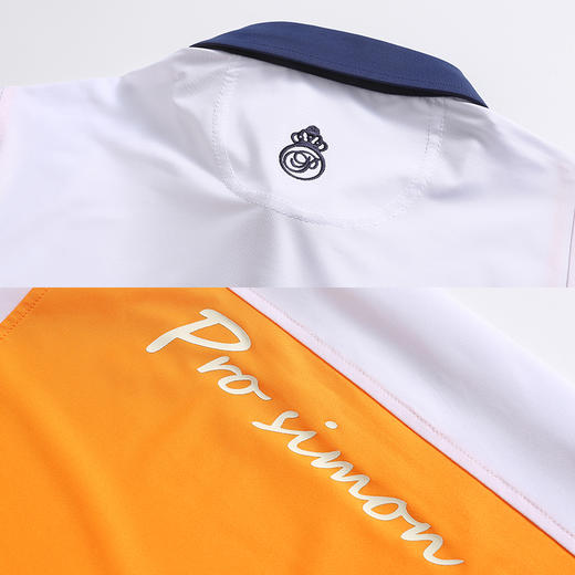 BLS-001C（PROSIMON高尔夫男款春夏短袖不对成拼接翻领Polo衫） 商品图4