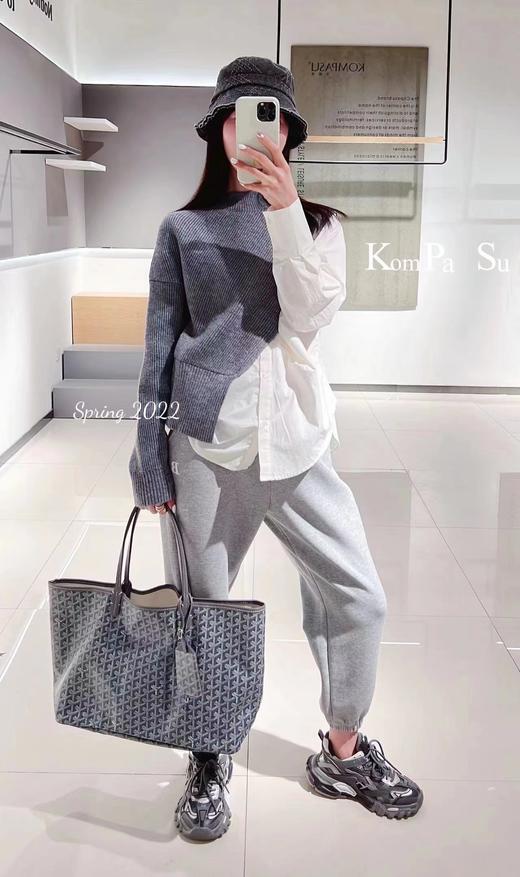 卡帕苏 个性拼接毛衣 K117006 商品图3