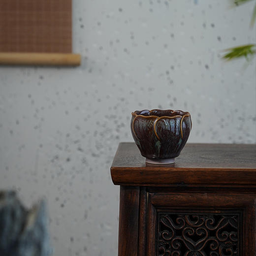 龙德堂陶艺 《星月天目盏·百财》150cc (库存询客服) 商品图5