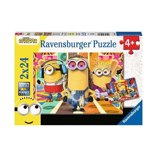 Ravensburger拼图  平面拼图2x24片 小黄人2大电影  RAVC050857 商品图0
