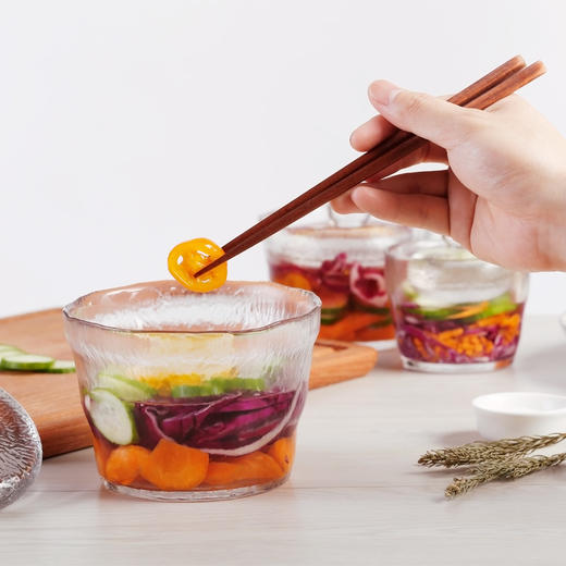 日本进口泡菜坛一夜渍腌菜罐日式家用网红透明加厚玻璃储物罐 商品图2