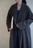 （4折）ORDINARY FITS 灰/黑长外套 商品缩略图2