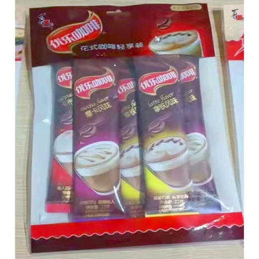 【6.9元/袋】喜之郎优乐美奶茶分享装25g*5条/优乐咖啡花式轻享装108g 商品图1