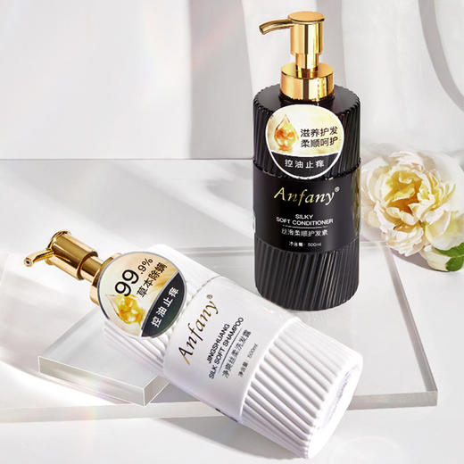 【绵密泡沫】伊芳妮小分子蓬松洗发水温和清洁平衡头皮油脂改善细软塌发质蓬松高颅顶 商品图4