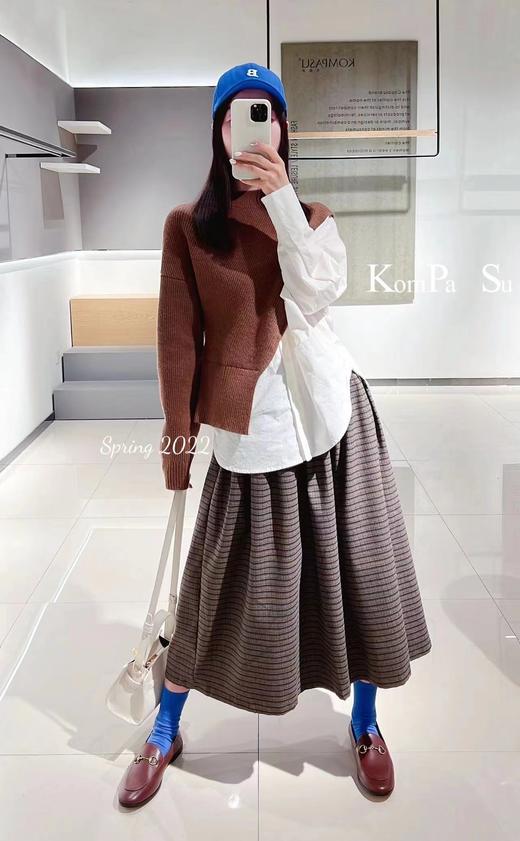 卡帕苏 个性拼接毛衣 K117006 商品图1