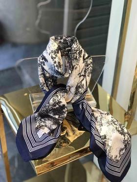 优品堂《轻吟花🌸语》110×110方巾