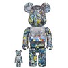 Bearbrick 泼墨千秋 400%+100% 商品缩略图0