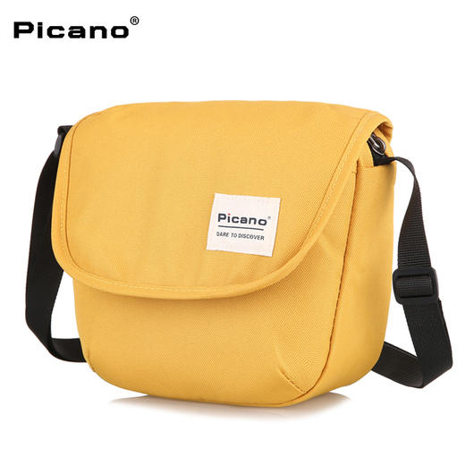 皮卡诺帆布包235小号PICANO单肩包潮牌斜挎包邮差包潮流时尚街头休闲小包背包 商品图0