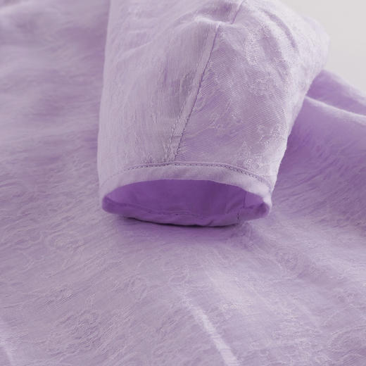 【打折】【马克珍妮 中国风】夏装新款女童麻料提花O型连衣裙220502 商品图5