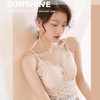 【法式轻奢优雅】唐娜米娜美背蕾丝内衣法式露背文胸无钢圈裹胸抹胸性感小吊带 商品缩略图1