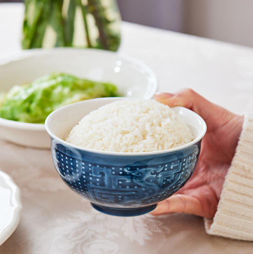 【碗具】龙凤呈祥饭碗 330ml  6入/2入 商品图0