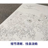 【无步骤】李长白竖幅工笔花鸟画白描底稿《春满园 》LB03 商品缩略图4