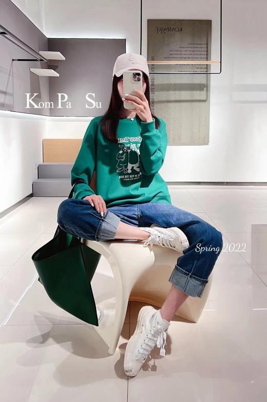 卡帕苏简洁亮色卫衣 KB111013 商品图1