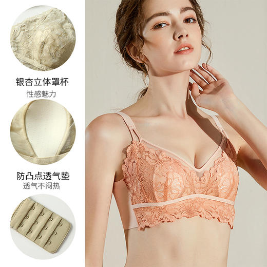 AGONIRE法式果冻条蕾丝内衣3327款 商品图3