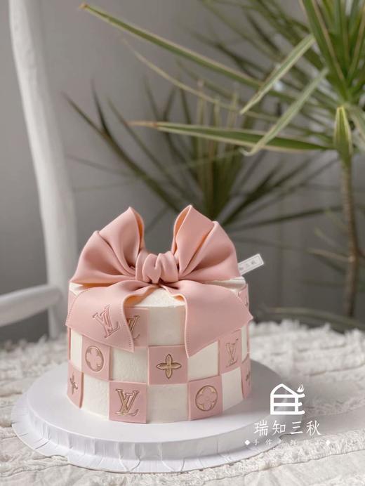 蝴蝶结方格名牌 商品图0