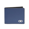 FERRAGAMO 菲拉格慕 男士票夹 蓝色 66 A093 686586 商品缩略图0