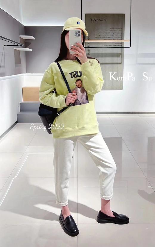 卡帕苏宽松薄绒卫衣 K111001 商品图1