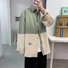 长袖衬衫男士2022秋季新款韩版潮流宽松休闲工装商务上衣男 商品缩略图2