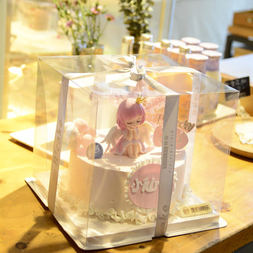 蜜雪儿【翻糖工艺装饰】小仙女女孩蛋糕 商品图2