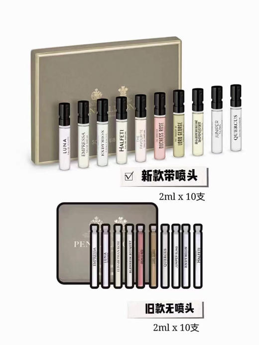 英国潘​海利‎根Penhaligon‘s试管香‌水‌套装​10支*2ml 商品图1
