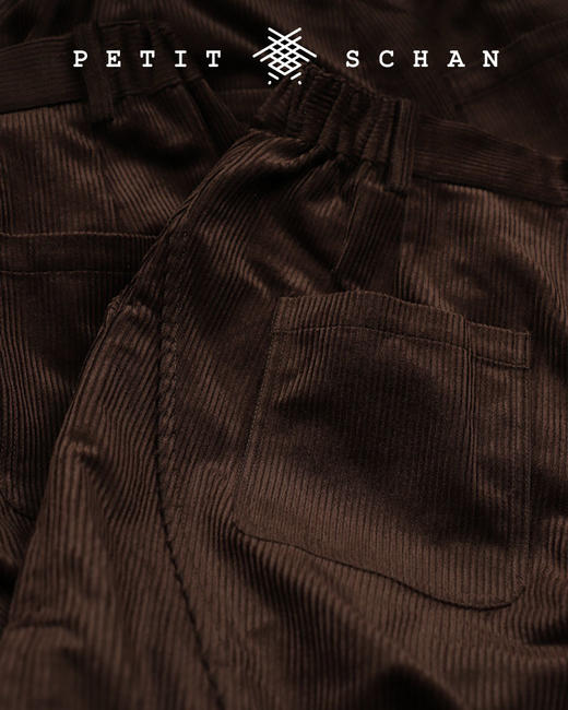 PETIT SCHAN小闪 CLO#072 Banana Pants 香蕉裤 日本进口羊毛灯芯绒香蕉裤 商品图13