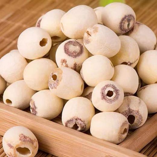湘潭湘莲干货500g 去芯磨皮白莲子 绿色食品无熏硫 去芯湘莲 商品图1